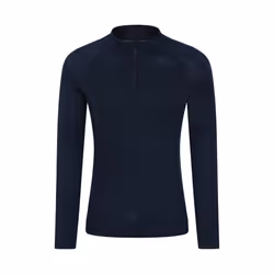 Mountain Warehouse Mens Merino Wool Base Layer Top (Pack of 2) - S, Navy
