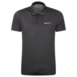 Mountain Warehouse Mens Fairway IsoCool Polo Shirt - XS, Black