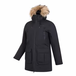 Mountain Warehouse Mens Traverse Hybrid Waterproof Jacket - L, Black