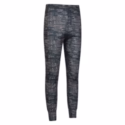Mountain Warehouse Mens Talus Dash Print Thermal Bottoms - XL, Black