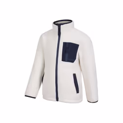 Mountain Warehouse Childrens/Kids Atlas Borg Full Zip Fleece Jacket - 3-4 Years, Beige