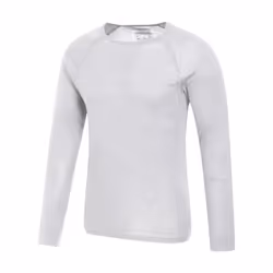 Mountain Warehouse Mens Merino Wool Thermal Top - XXL, White