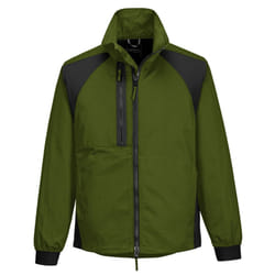 Portwest Mens WX2 Stretch Jacket - M, Olive Green