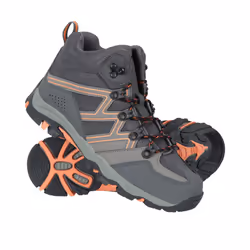 Mountain Warehouse Childrens/Kids Oscar Walking Boots - 1 UK, Grey