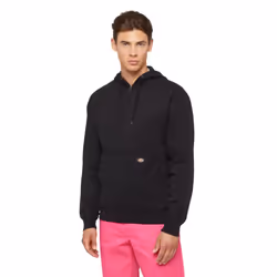 Dickies Mens Fleece Full Zip Hoodie - XXL, Black
