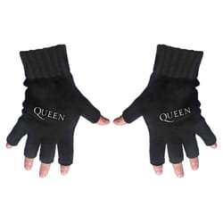 Queen Unisex Adult Logo Fingerless Gloves