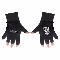 Misfits Unisex Adult Logo & Fiend Fingerless Gloves