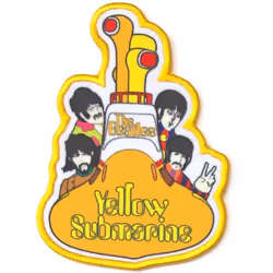 The Beatles Yellow Submarine All Aboard Patch