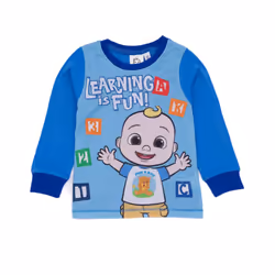 Cocomelon Boys Learning Is Fun Pyjama Set - 12-18 Months, Blue