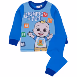 Cocomelon Boys Learning Is Fun Pyjama Set - 2-3 Years, Blue