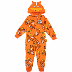 The Gruffalo Childrens/Kids Zog 3D Ears All-In-One Nightwear - 12-18 Months, Orange