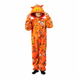 The Gruffalo Childrens/Kids Zog 3D Ears All-In-One Nightwear - 7-8 Years, Orange