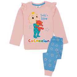 Cocomelon Girls Long-Sleeved Pyjama Set