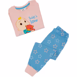 Cocomelon Girls Long-Sleeved Pyjama Set