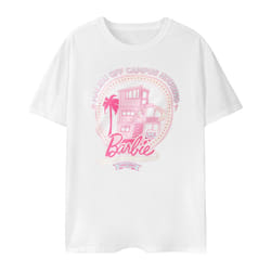 Barbie Womens/Ladies Malibu Off Campus Housing Short-Sleeved T-Shirt - XL, White