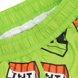 Minecraft Boys Creeper Swim Shorts - 13-14 Years, Green/Black
