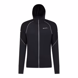 Mountain Warehouse Mens Control II Running Hoodie - XS, Black