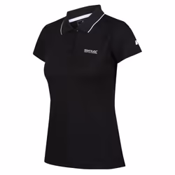 Regatta Womens/Ladies Maverick V Polo Shirt - 18 UK, Black