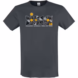 Amplified Mens Discs Disco T-Shirt