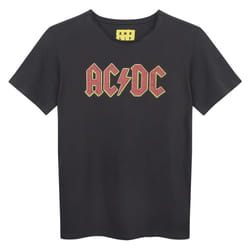 Amplified Childrens/Kids AC/DC Logo T-Shirt - 3-4 Years, Charcoal