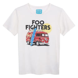 Amplified Childrens/Kids Camper Van Foo Fighters T-Shirt - 18-24 Months, Vintage White