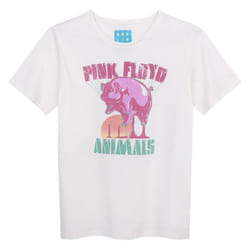 Amplified Childrens/Kids Animal Balloon Pink Floyd T-Shirt - 11-12 Years, Vintage White