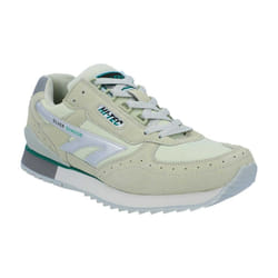 Hi-Tec Silver Shadow Unisex Trainer / Ladies Trainers / Unisex Sports - 11 UK, Silver/Grey/Green