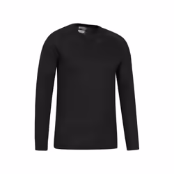 Mountain Warehouse Mens Talus Thermal Base Layer Set - XXS, Black