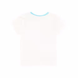 Frozen Girls Short-Sleeved Pyjama Set - 7-8 Years, Blue/White
