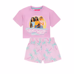 Barbie Girls Short Pyjama Set - 7-8 Years, Pink