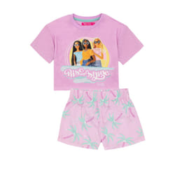 Barbie Girls Short Pyjama Set - 7-8 Years, Pink