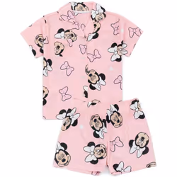 Disney Girls Minnie Mouse Pyjama Set - 4-5 Years, Pink