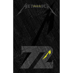 Metallica 72 Charred Textile Poster