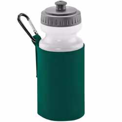 Quadra Water Bottle and Holder - One Size, Bottle Green