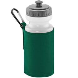 Quadra Water Bottle and Holder - One Size, Bottle Green