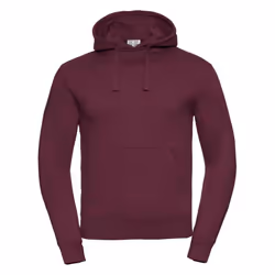 Russell Mens Authentic Hoodie - XS, Burgundy