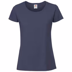 Fruit Of The Loom Womens/Ladies Iconic Ringspun Cotton T-Shirt - XS, Navy