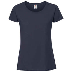 Fruit Of The Loom Womens/Ladies Iconic Ringspun Cotton T-Shirt - L, Deep Navy