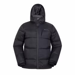Mountain Warehouse Mens Frost II Extreme Down Jacket - L, Jet Black