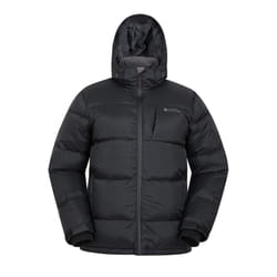 Mountain Warehouse Mens Frost II Extreme Down Jacket - L, Jet Black
