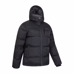 Mountain Warehouse Mens Frost II Extreme Down Jacket - L, Jet Black