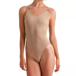 Silky Womens/Ladies Dance Seamless Low Back Leotard (1 Garment) - Small, Dark Nude