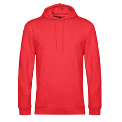 B&C Mens Hoodie - XS, Red Heather