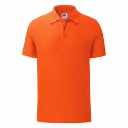 Fruit of the Loom Mens Iconic Polo Shirt - S, Flame
