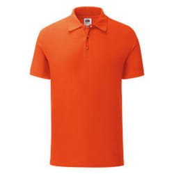 Fruit of the Loom Mens Iconic Polo Shirt - S, Flame