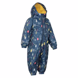 Mountain Warehouse Childrens/Kids Spright Trees Waterproof Rain Suit - 18-24 Months, Midnight