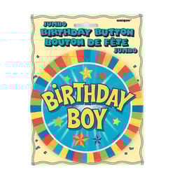 Unique Party Birthday Boy Jumbo Badge