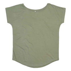 Mantis Womens/Ladies Loose Fit T-Shirt - L, Soft Olive