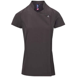 Premier Womens/Ladies Blossom Short Sleeve Tunic - 24 UK, Dark Grey