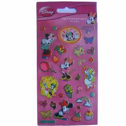 Disney Fun Reusable Foil Minnie Mouse Stickers (Pack of 29)